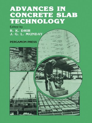 cover image of Advances in Concrete Slab Technology